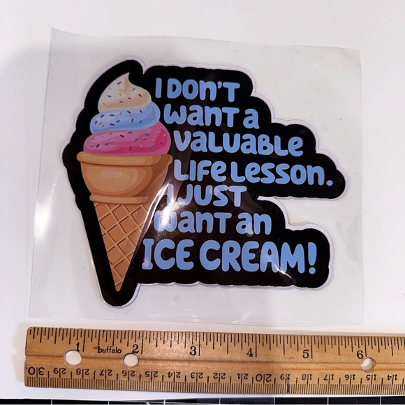 *Free with Purchase* Bluey Ice Cream Sticker - Picture 3 of 3
